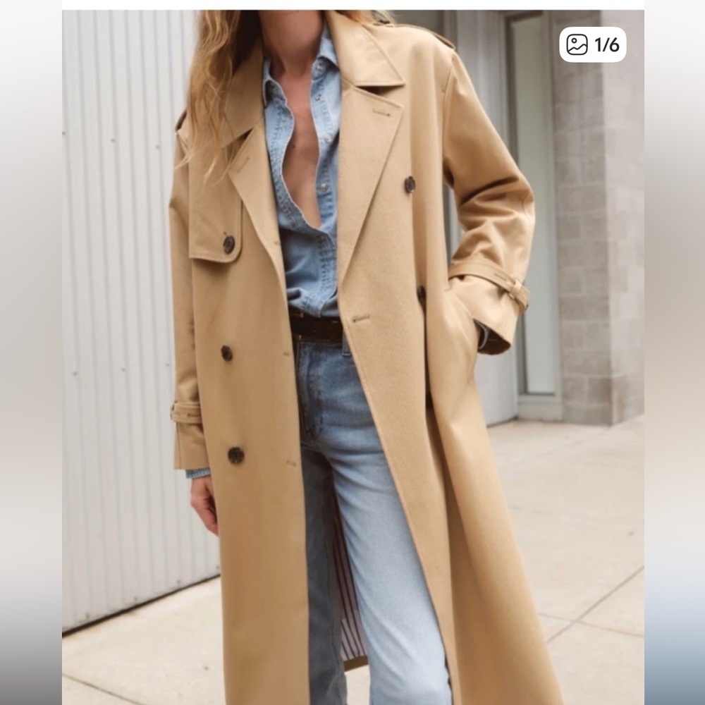 AYR Espionage Trench Coat size M